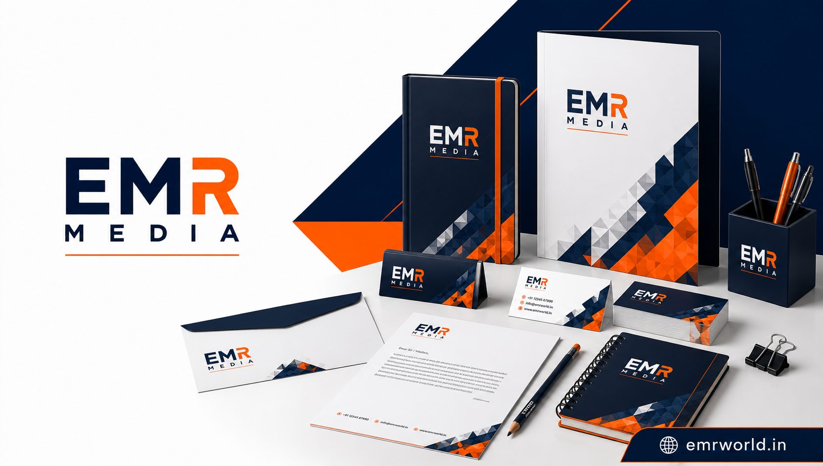 Stationery product banner