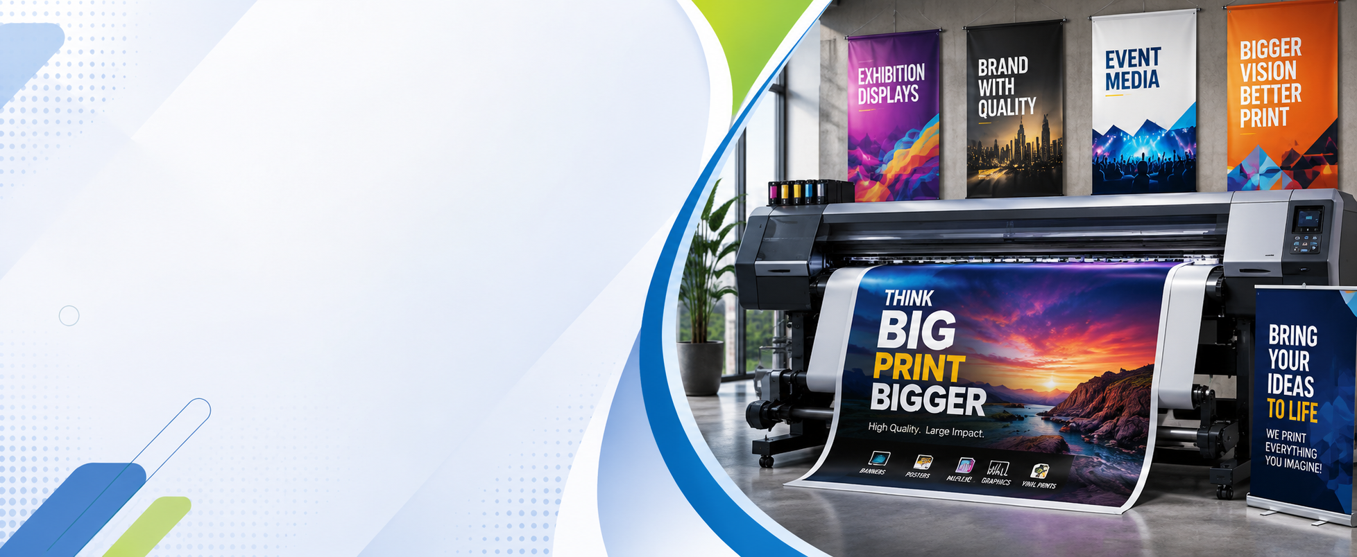 Large Format Printing banner