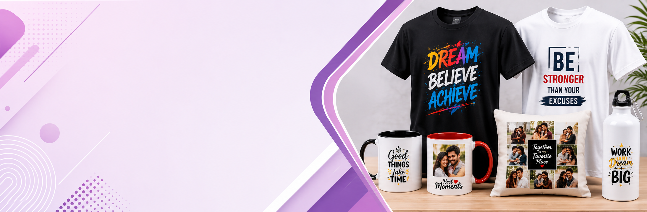 Gift & T-shirt Printing banner