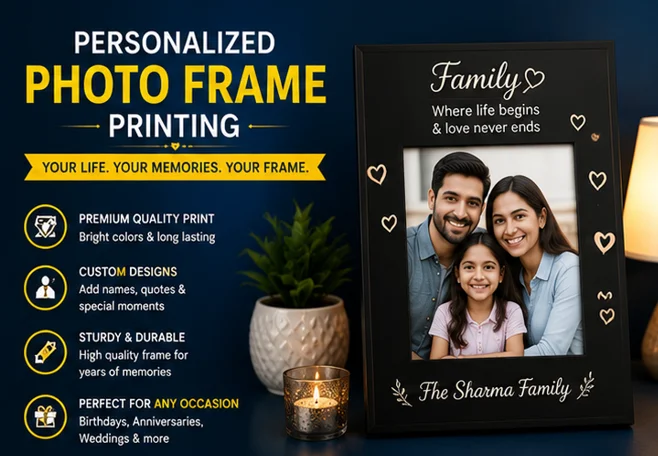 Personalized Photo Frame Printing