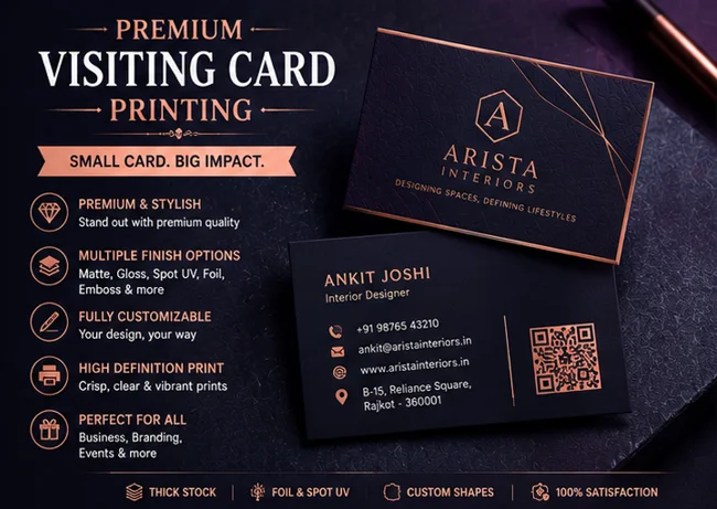 Premium Visiting Card Printing