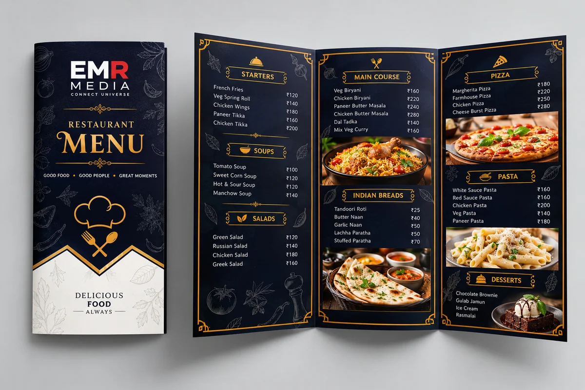 Menu Card Printing - image 5