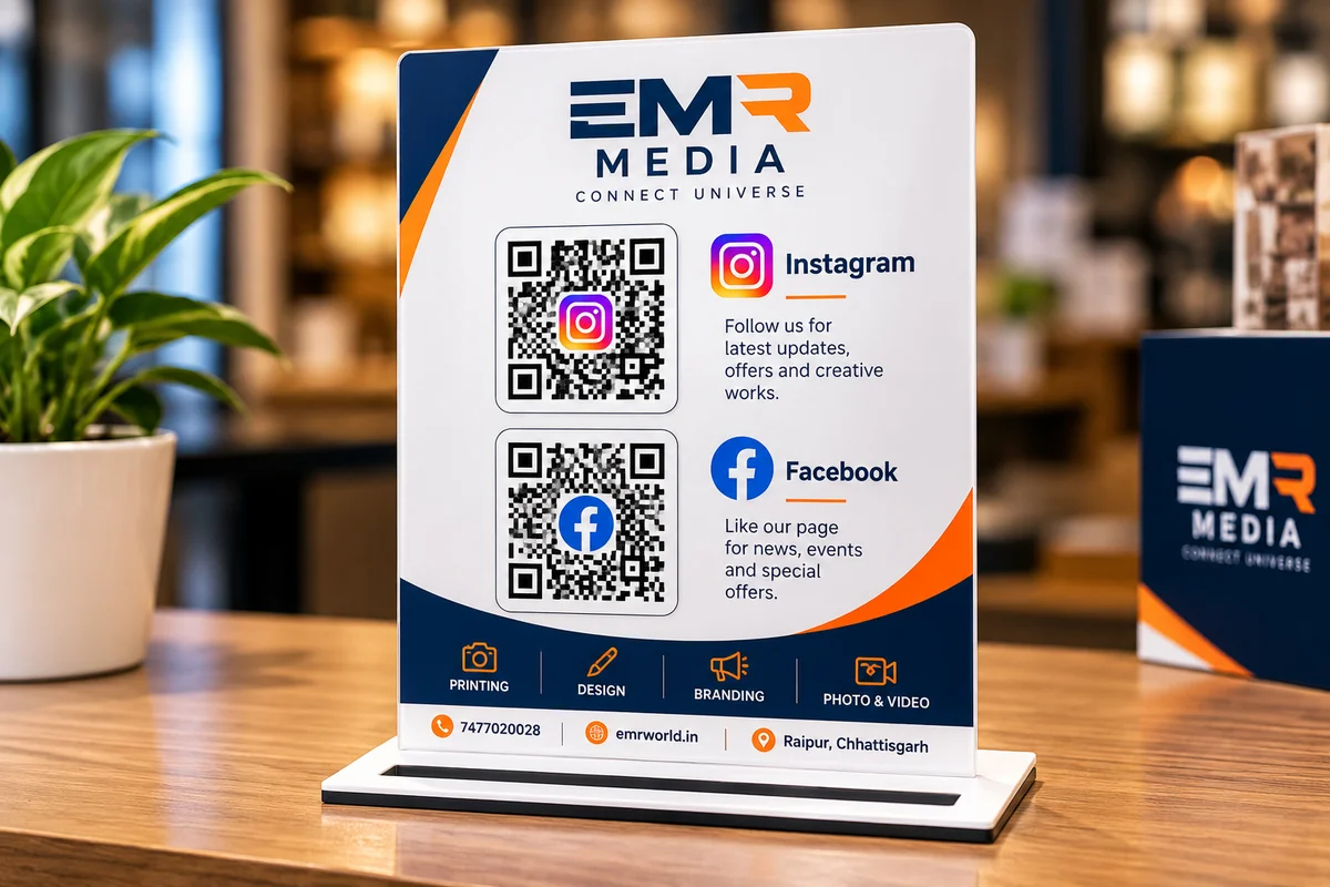 QR Display Card / Stand - image 2