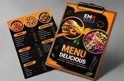 Menu Card Printing