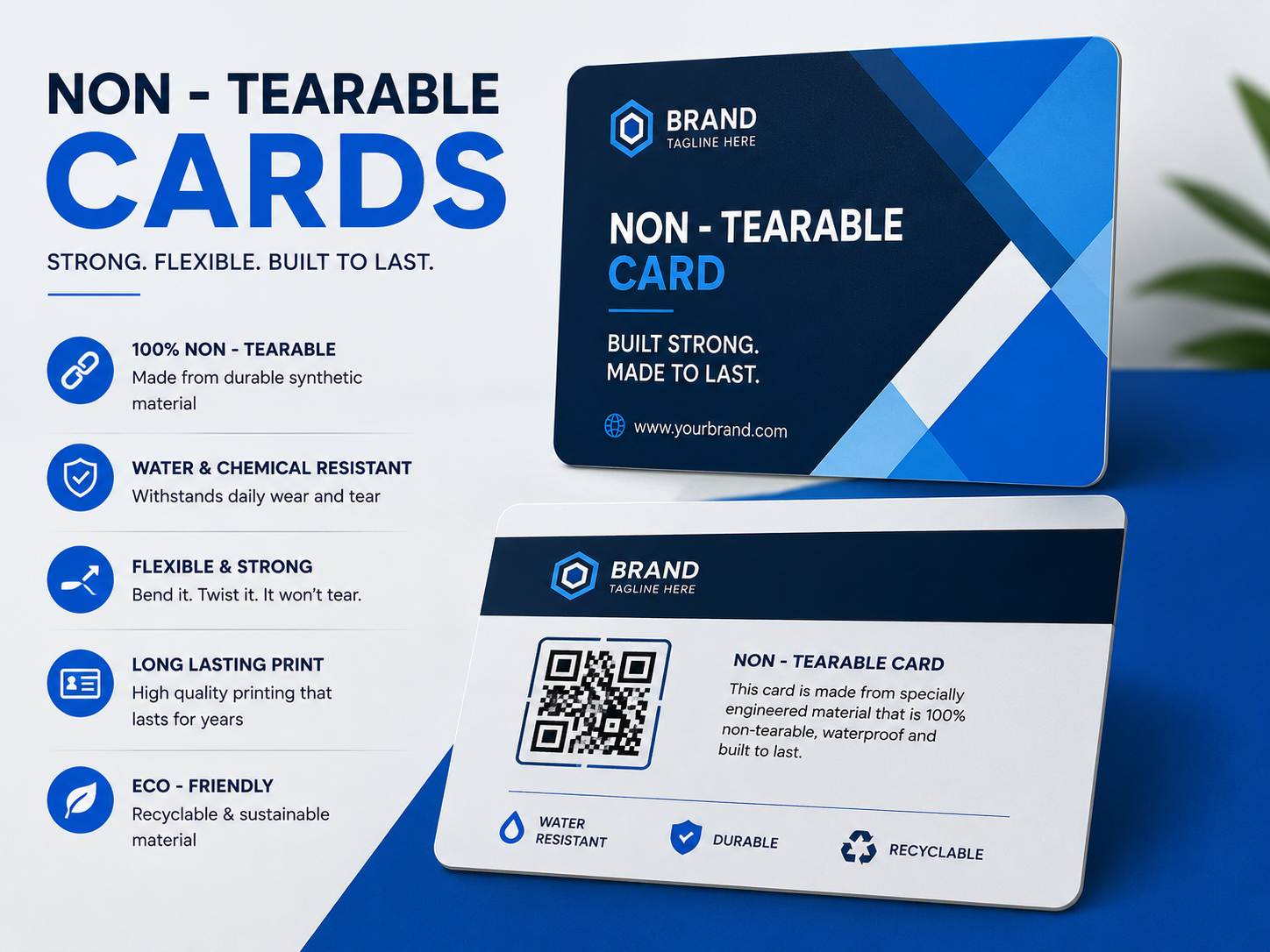 Non- Tearable Card